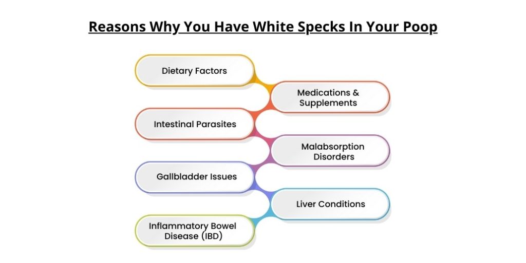 What Causes white specks in your stool? | GetCareMD